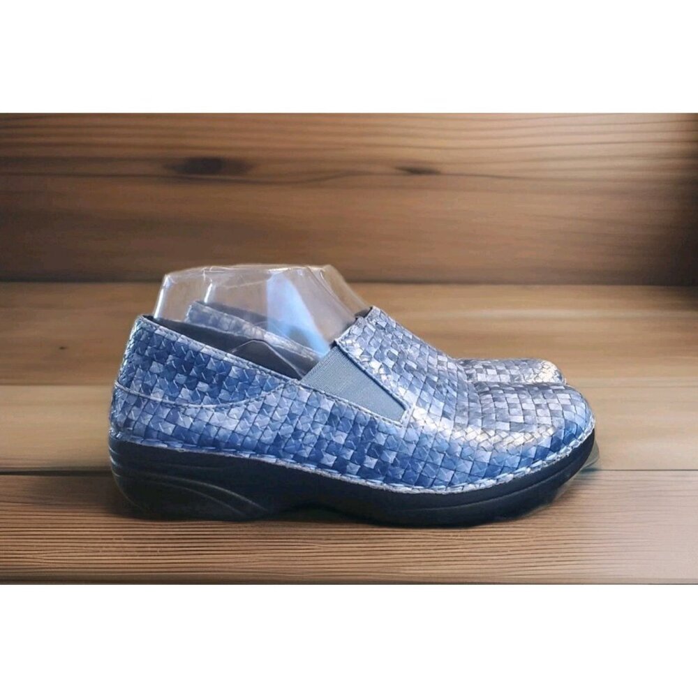 Spring Step‎ Ferrara Slip-Resistant Slip-On Shoes Womens Size 7.5 Blue